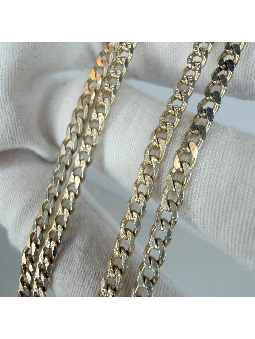925 Sterling Silver Miami Cuban Link Chain Unisex Necklace Solid Italy